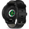 Смарт-часы GARMIN VENU 3 SLATE STAINLESS STEEL BEZEL WITH BLACK CASE AND LEATHER BAND 010-02784-52